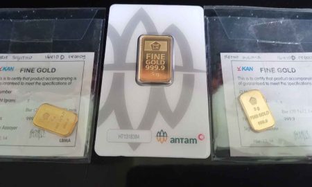 Posisi Harga Emas Antam 6 Januari 2024, Rp1.128.000/Gram