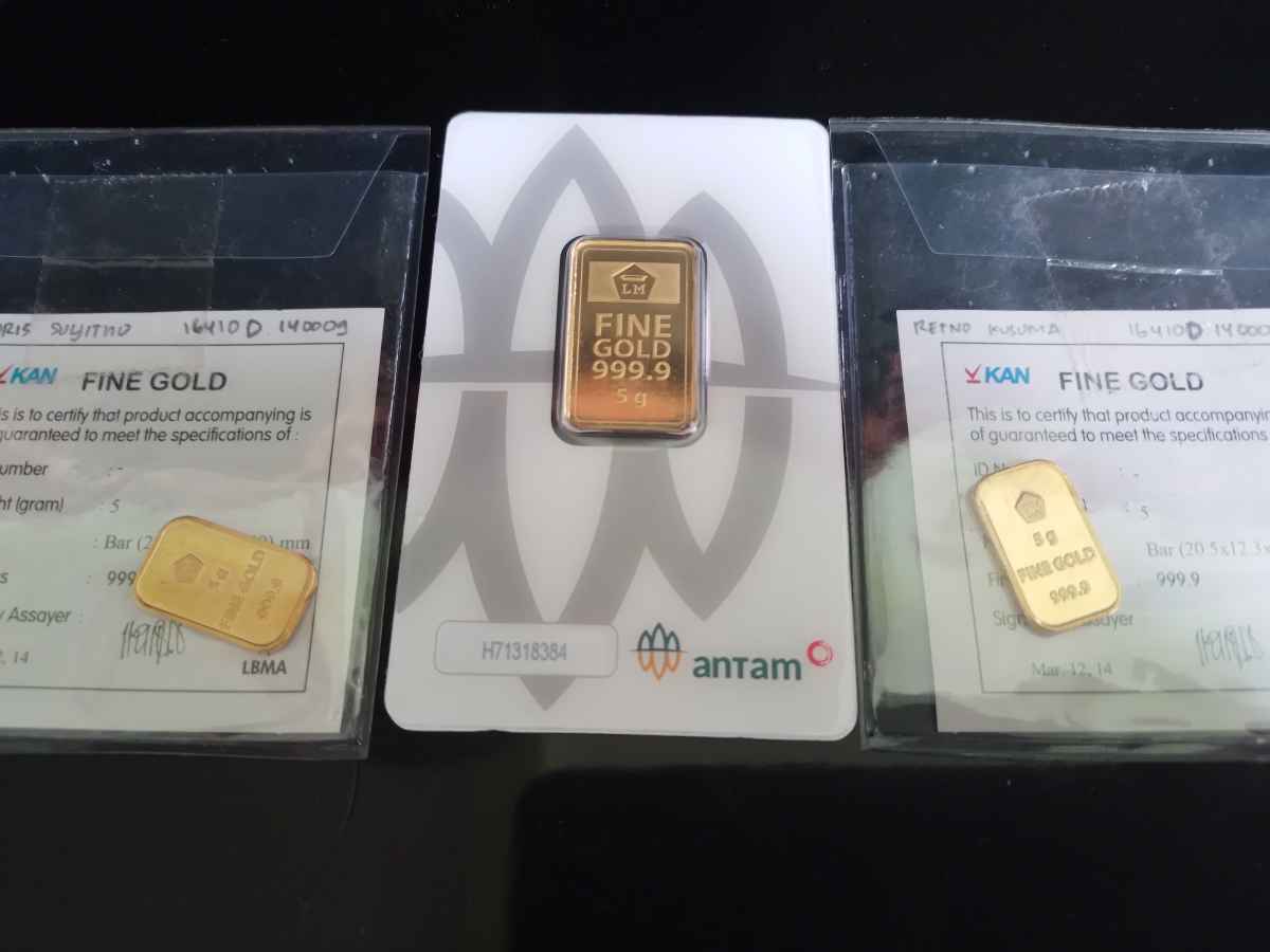 Posisi Harga Emas Antam 6 Januari 2024, Rp1.128.000/Gram Posisi Harga Emas Antam 6 Januari 2024, Rp1.128.000/Gram