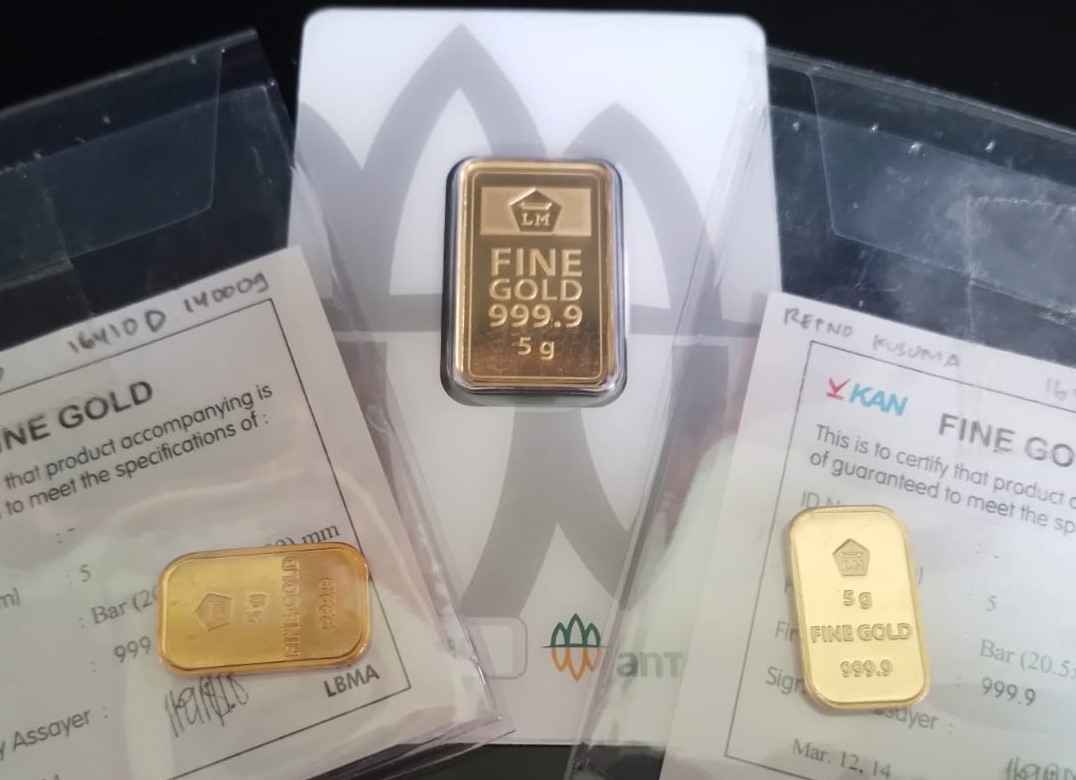 Posisi Harga Emas Antam Hari Ini Rp1,140 Juta/Gram Posisi Harga Emas Antam Hari Ini Rp1,140 Juta/Gram