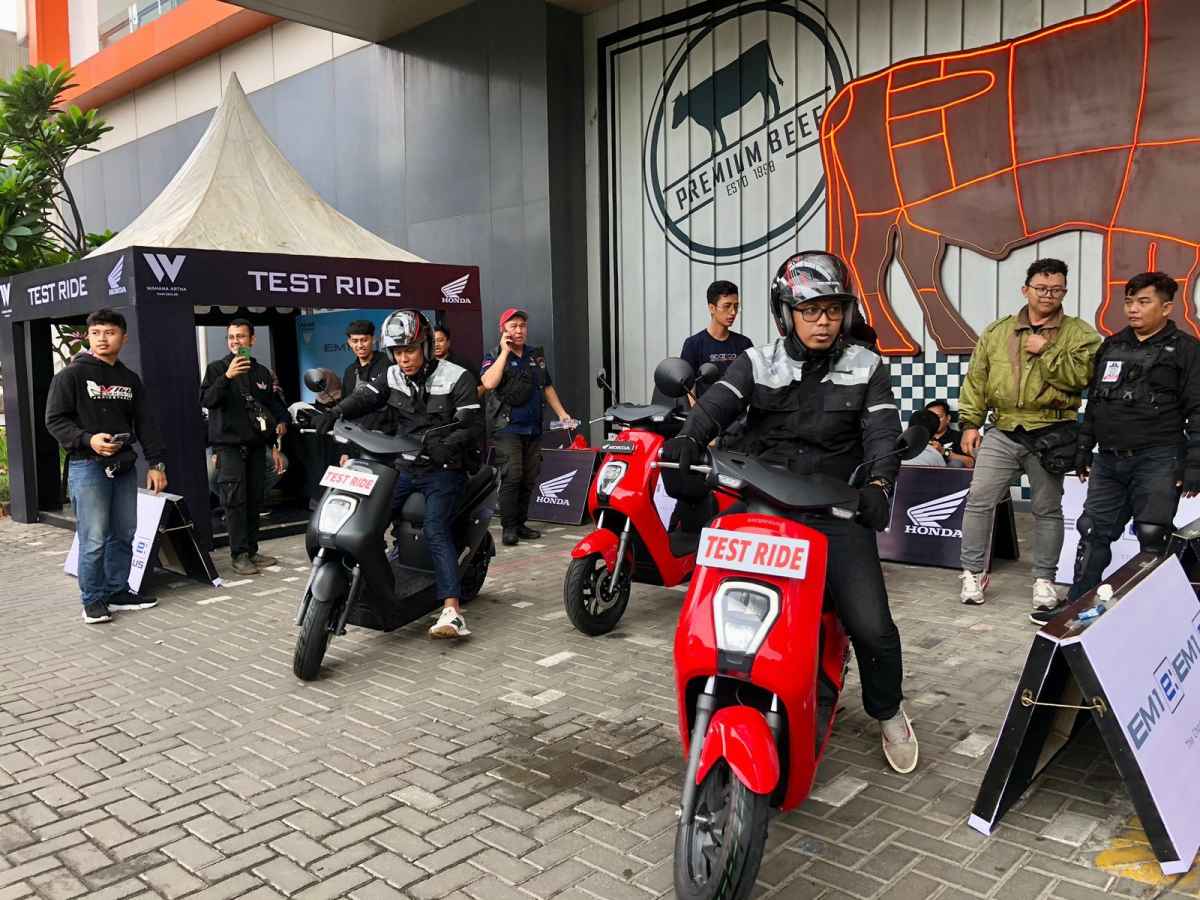 Penjualan Motor Listrik Honda Lewat 20 Komunitas Terus Digenjot