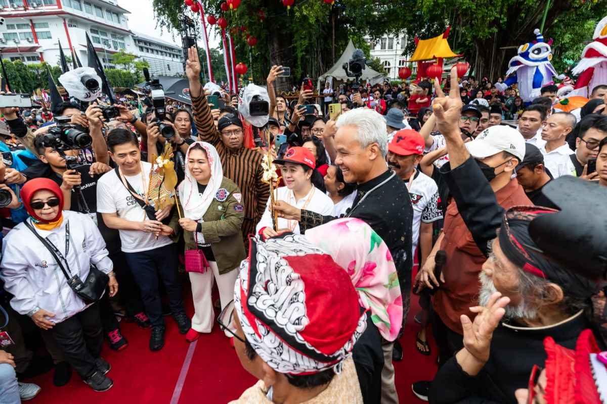 Solo ‘Memerah’ di Kampanye Ganjar-Mahfud, Puan: Biarkan Rakyat Pilih Pemimpin Sesuai Hatinya!