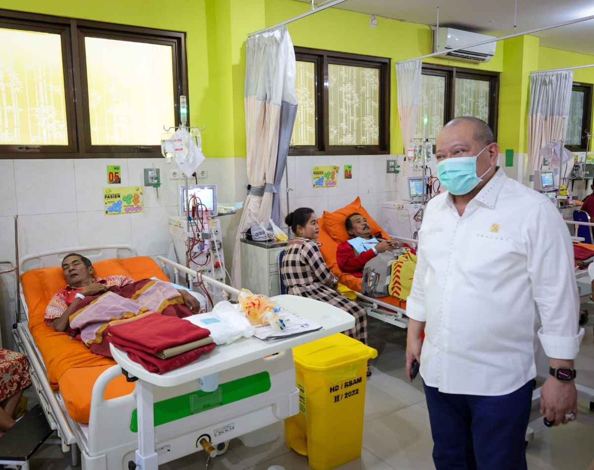 Putus Kerjasama BPJS, LaNyalla Datangi RSU Anwar Medika Sidoarjo