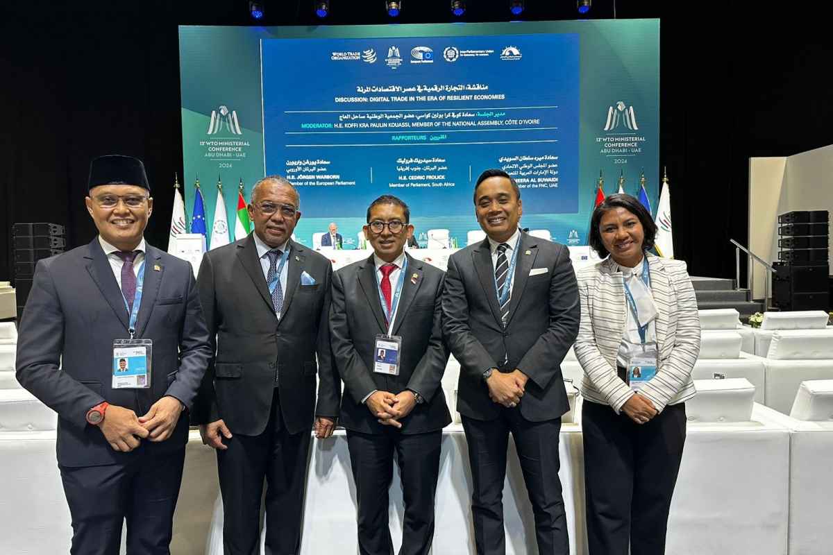 Delegasi DPR RI Suarakan Pentingnya Reformasi WTO Delegasi DPR RI Suarakan Pentingnya Reformasi WTO