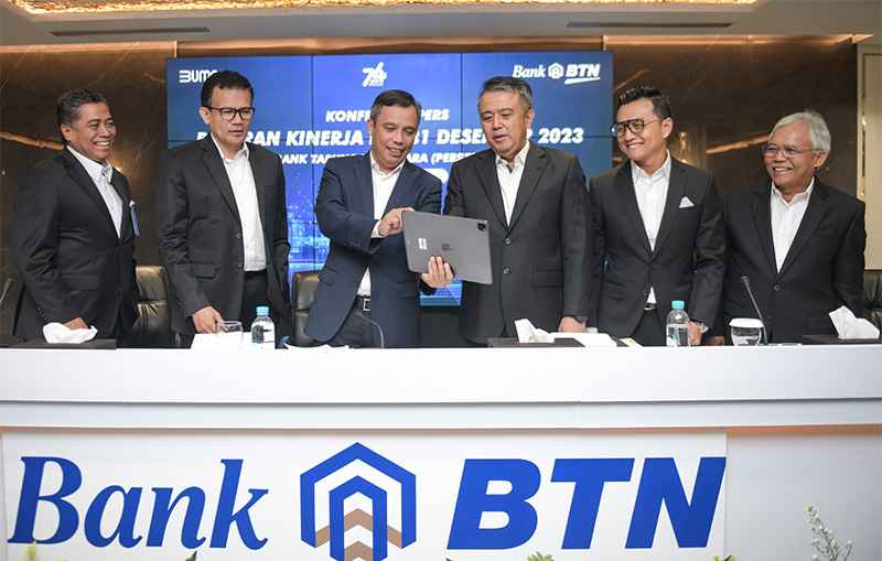 BTN Torehkan Kinerja Gemilang Tahun 2023 BTN Torehkan Kinerja Gemilang Tahun 2023