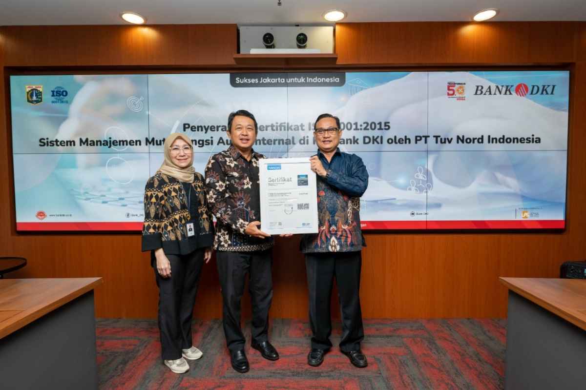 Bank DKI Raih ISO 9001:2015 Untuk Sistem Manajemen Mutu Audit Internal Bank DKI Raih ISO 9001:2015 Untuk Sistem Manajemen Mutu Audit Internal