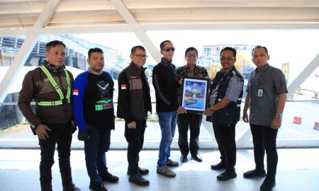 Komunitas Bikers Setjen DPD RI Lakukan Touring-Baksos ke Lampung