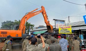 Gugatan Belum Usai, Pemkab Tangerang Nekad Bongkar Paksa Pasar Kutabumi