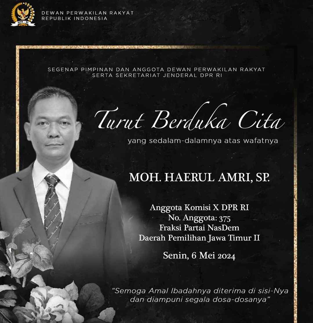 Legislator Nasdem Mohammad Haerul Amri Meninggal Dunia Legislator Nasdem Mohammad Haerul Amri Meninggal Dunia