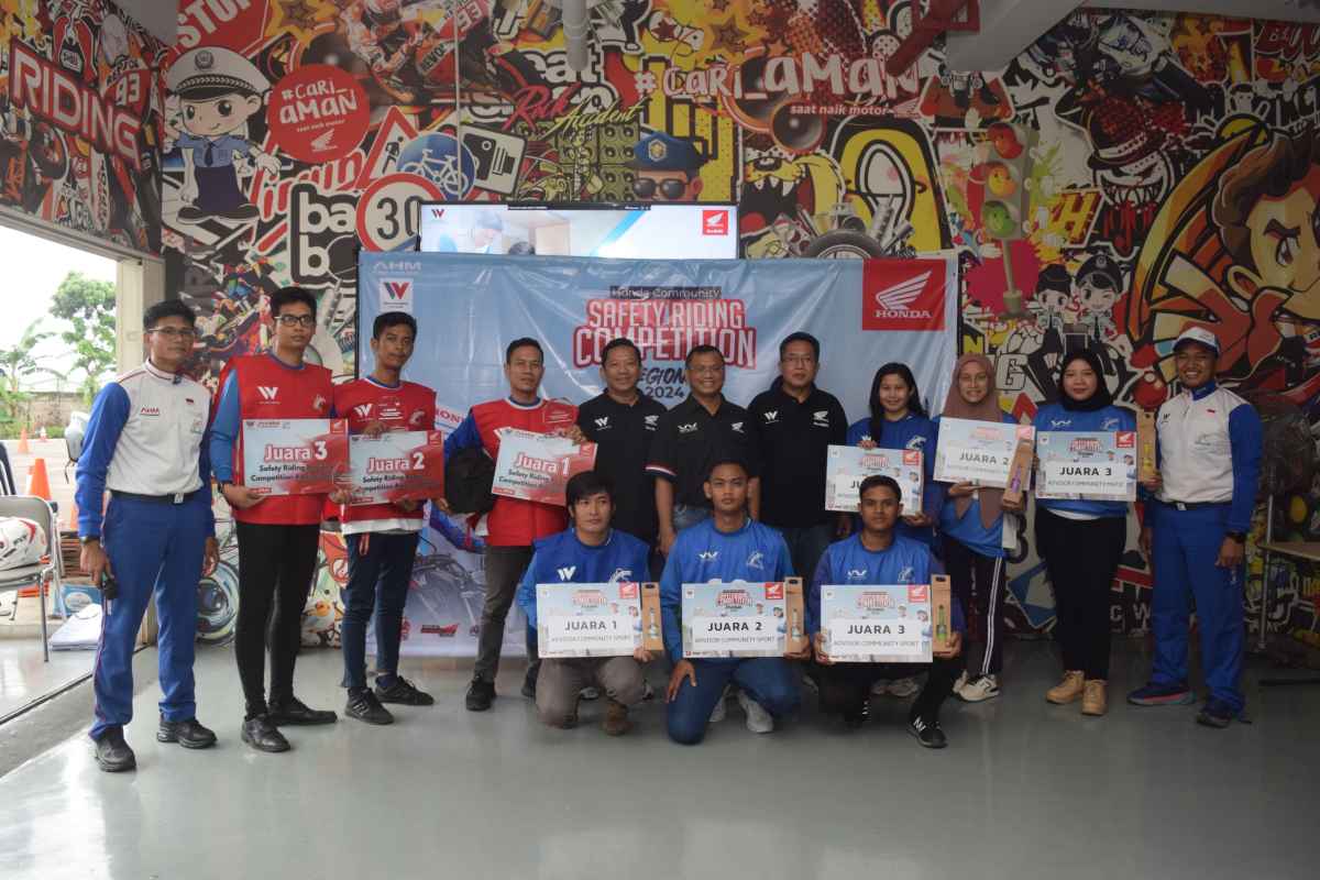 Makin Antusias, Peserta Kompetisi Safety Riding Motor Honda Regional Jakarta-Tangerang Makin Antusias, Peserta Kompetisi Safety Riding Motor Honda Regional Jakarta-Tangerang