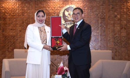 Dubes Qatar untuk RI Akhiri Masa Tugas, BKSAP Sampaikan Penghormatan