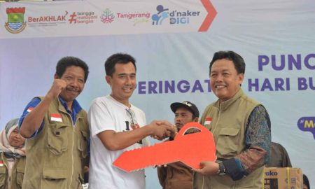 May Day 2024 Disambut Antusias Buruh Kabupaten Tangerang