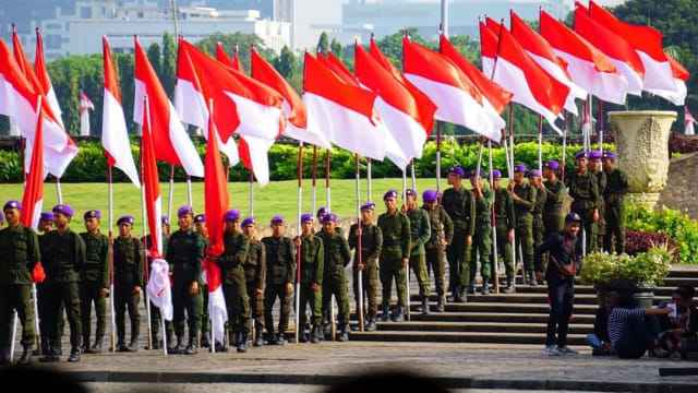 Bantu Kemanusiaan, Menwa Siap Kerahkan 5 Ribu Personel ke Gaza Bantu Kemanusiaan, Menwa Siap Kerahkan 5 Ribu Personel ke Gaza