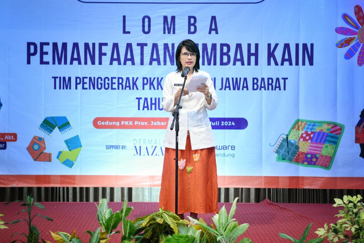 Peduli Lingkungan, TP PKK Jabar Gelar Lomba Pemanfaatan Limbah Kain Perca Peduli Lingkungan, TP PKK Jabar Gelar Lomba Pemanfaatan Limbah Kain Perca