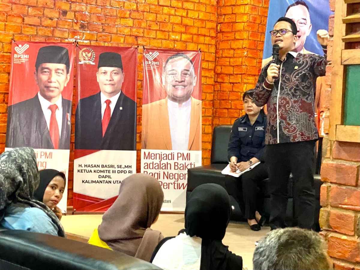 Sumbang Devisa Rp160 Triliun, Senator Kaltara Komitmen Lindungi Pekerja Migran Indonesia Sumbang Devisa Rp160 Triliun, Senator Kaltara Komitmen Lindungi Pekerja Migran Indonesia