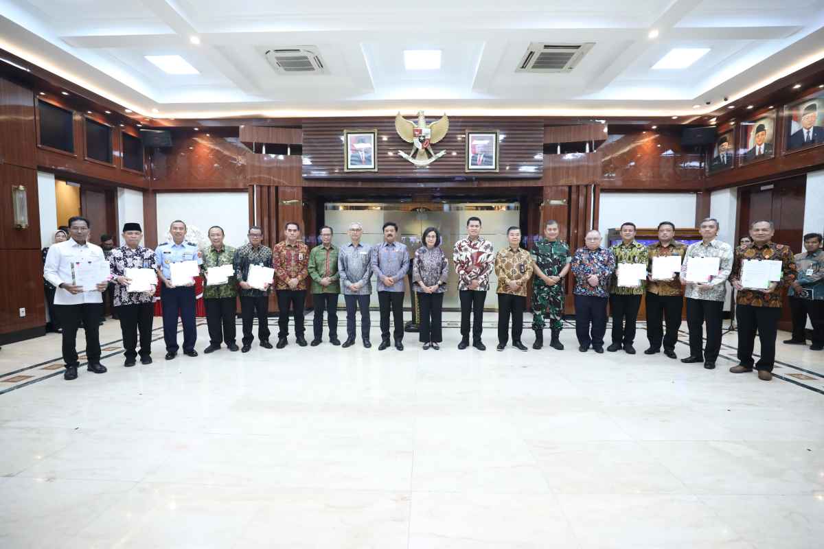 Aset Properti Eks BLBI Senilai Rp2,77 triliun Diserahkan Untuk 9 Lembaga Aset Properti Eks BLBI Senilai Rp2,77 triliun Diserahkan Untuk 9 Lembaga