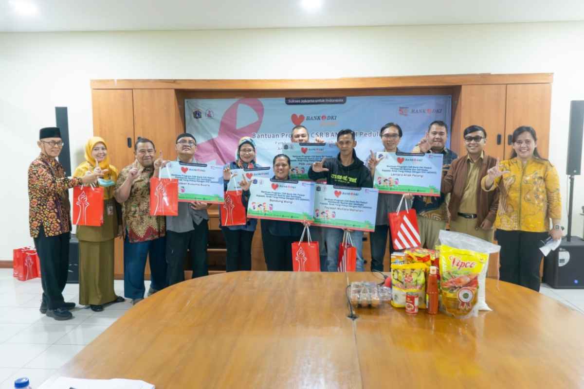 Peduli Anak Terkena HIV, Bank DKI Bantu Komisi Penanggulangan AIDS Provinsi DKI Jakarta Peduli Anak Terkena HIV, Bank DKI Bantu Komisi Penanggulangan AIDS Provinsi DKI Jakarta