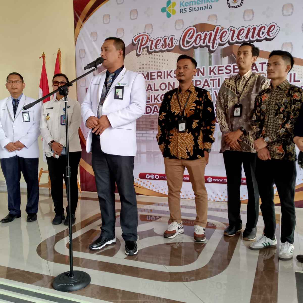 KPU Libatkan Puluhan Dokter Spesialis Terkait Kesehatan Calon Walikota Tangerang 2024-2029 KPU Libatkan Puluhan Dokter Spesialis Terkait Kesehatan Calon Walikota Tangerang 2024-2029
