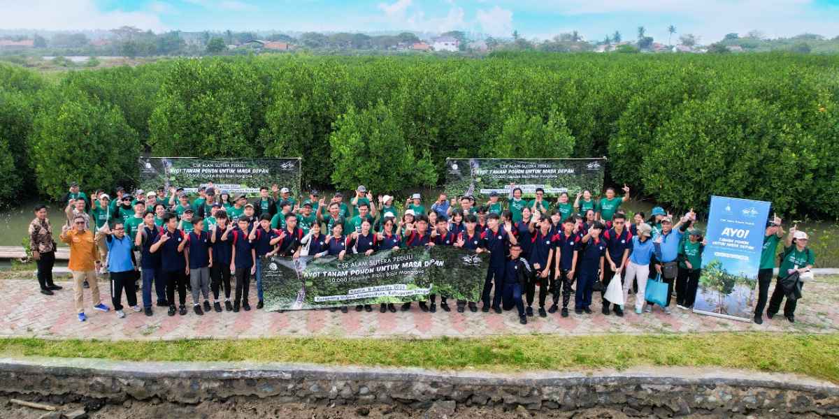CSR Alam Sutera Membangkitan Fungsi Ekologis Hutan Mangrove