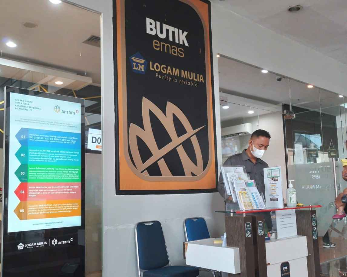 Posisi Harga Emas Antam Hari Ini Rp1,463 Juta/Gram Posisi Harga Emas Antam Hari Ini Rp1,463 Juta/Gram