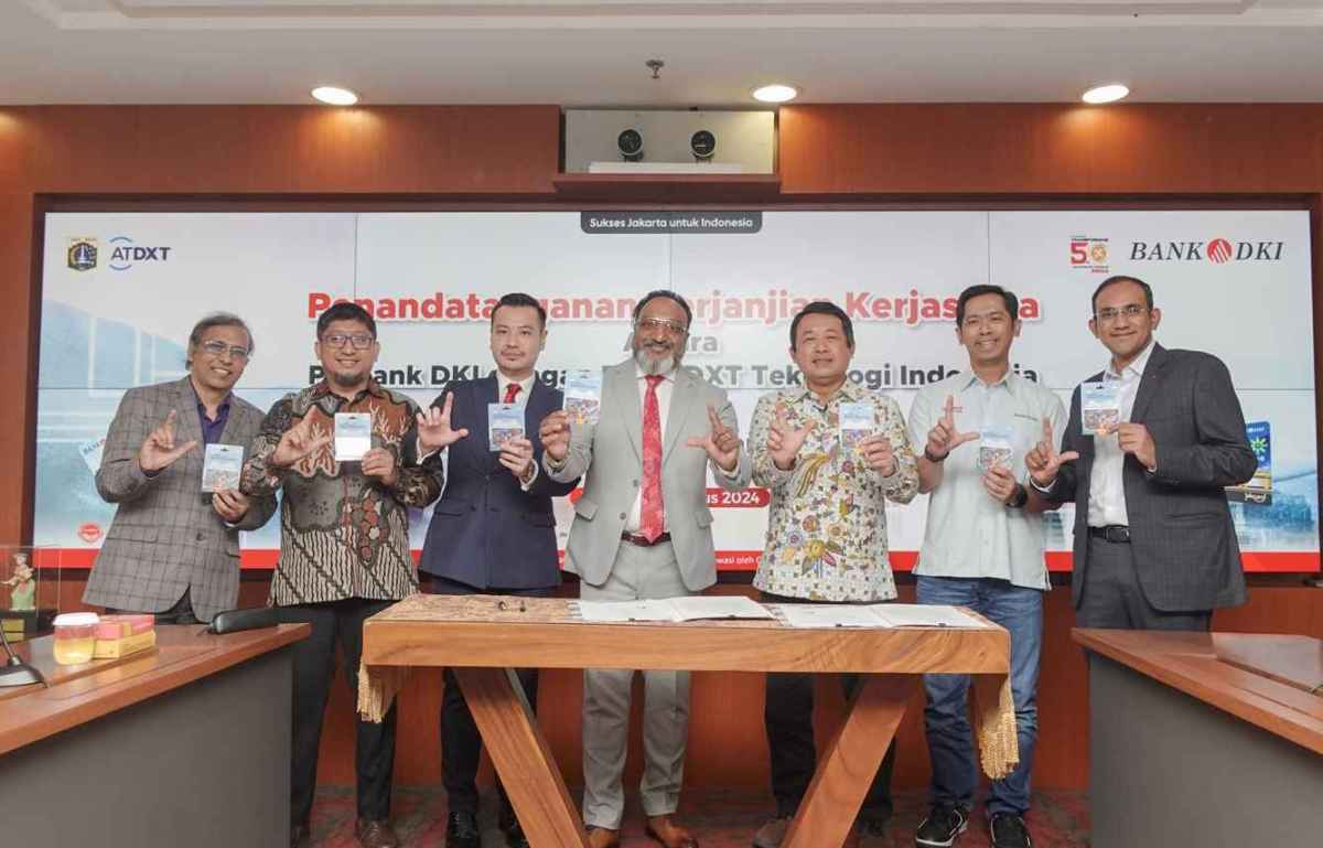 Sinergi Bank DKI-ATDXT Teknologi Indonesia Genjot Penjualan Kartu Elektronik JakCard Sinergi Bank DKI-ATDXT Teknologi Indonesia Genjot Penjualan Kartu Elektronik JakCard
