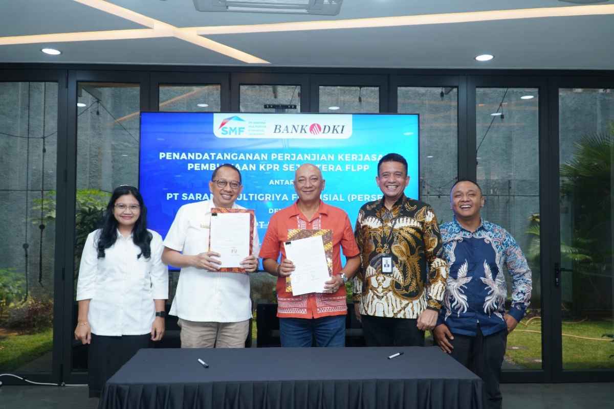 Kemitraan Bank DKI-PT SMF Genjot Penyaluran FLPP