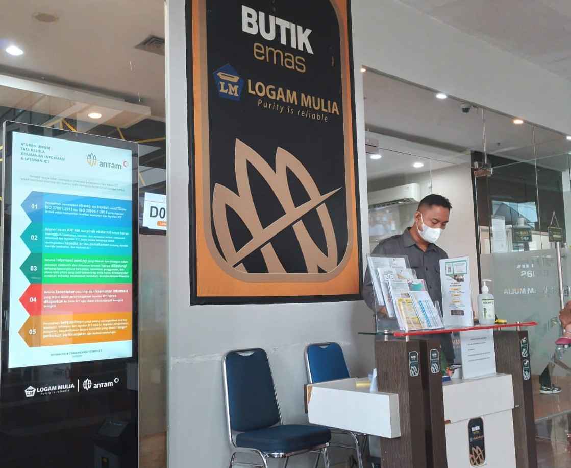 Posisi Harga Emas Antam Hari Ini Rp1,409 Juta/Gram Posisi Harga Emas Antam Hari Ini Rp1,409 Juta/Gram