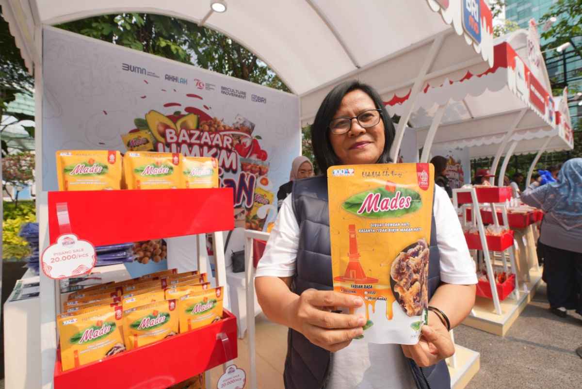 Produk Kearifan Lokal, BRI Bantu Luaskan Pasar UMKM Pisang Sale Mades