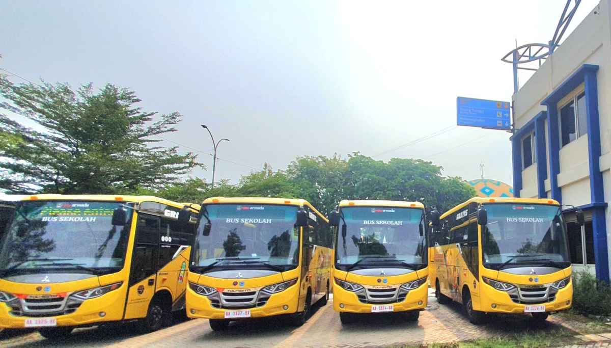 Permudah Siswa, Pemkot Tangsel Tambah 5 Rute Bus Sekolah Gratis Permudah Siswa, Pemkot Tangsel Tambah 5 Rute Bus Sekolah Gratis
