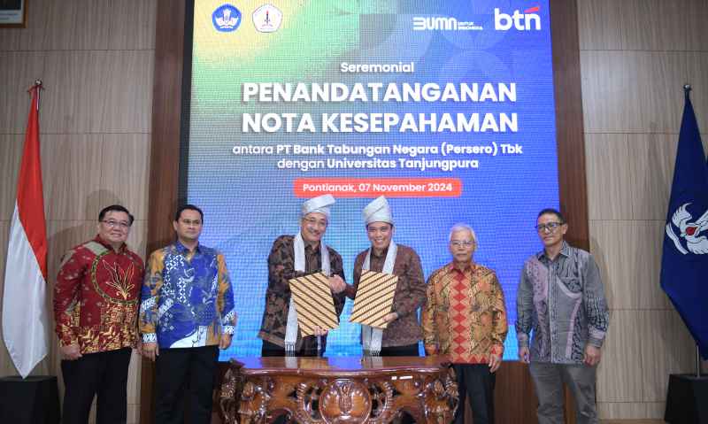 BTN Perkuat Sinergi Dengan Universitas Tanjungpura Untuk Pengembangan Civitas Akademika Menuju Indonesia Emas BTN Perkuat Sinergi Dengan Universitas Tanjungpura Untuk Pengembangan Civitas Akademika Menuju Indonesia Emas
