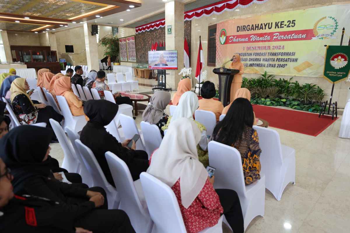 Rayakan Hari Ibu ke-96, DWP Setjen DPD RI Dorong Perempuan Bisa Wujudkan Indonesia Emas 2045