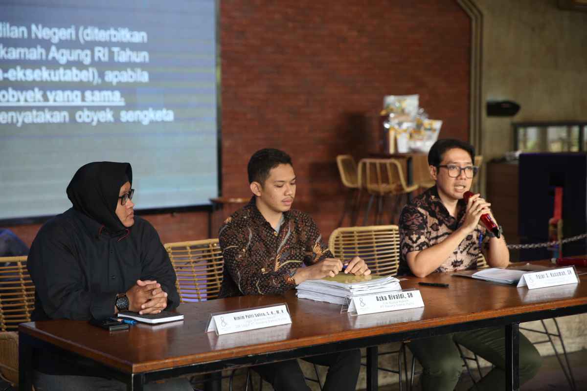 Damai Putra Group Tolak Eksekusi Lahan Damai Putra Group Tolak Eksekusi Lahan