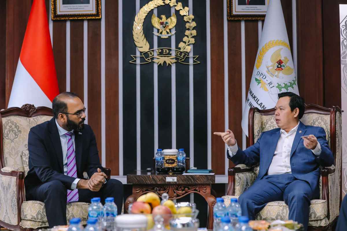 Terima Kunjungan Presiden JCI, Sultan: Organisasi Pemuda Harus Punya Worldwide Minded Terima Kunjungan Presiden JCI, Sultan: Organisasi Pemuda Harus Punya Worldwide Minded