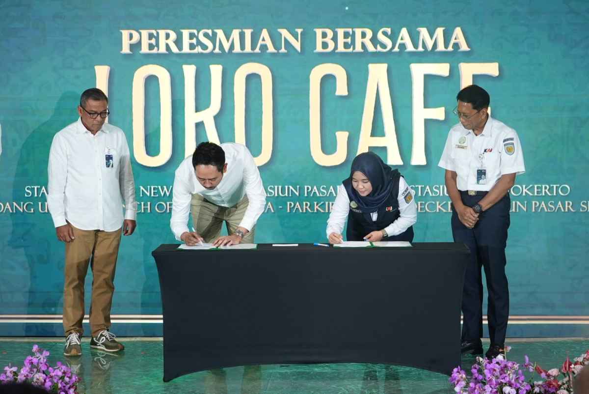 Kolaborasi BRI-KAI, Penumpang Kereta Bisa Melakukan Transaksi Digital di Loko Café dan Resto on Train 