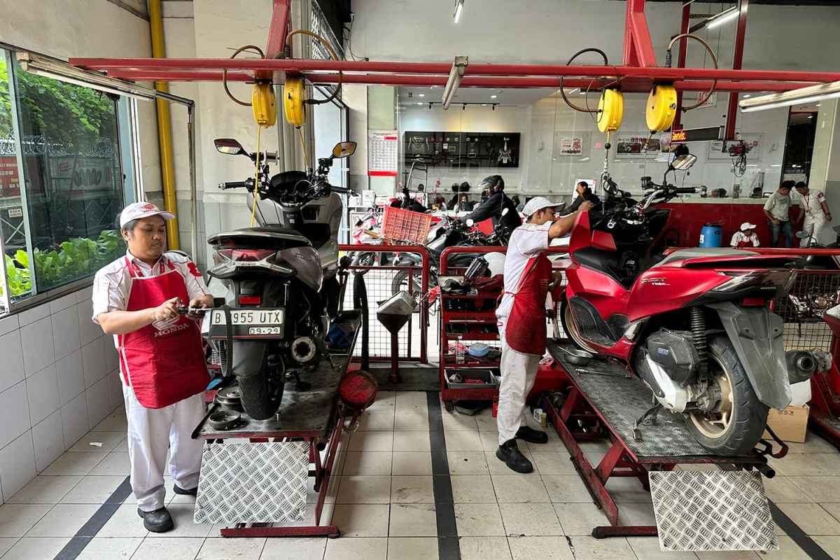 Sambut Akhir 2024,  Jaringan Bengkel AHASS Beri Layanan GETAR