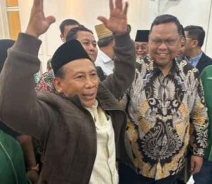 Ketua umum DNIKS Dr A Effendy Choirie bersama Wakil Ketua umum DNIKS Dr Ir Muhammad Lukman Edy/Foto: Istimewa