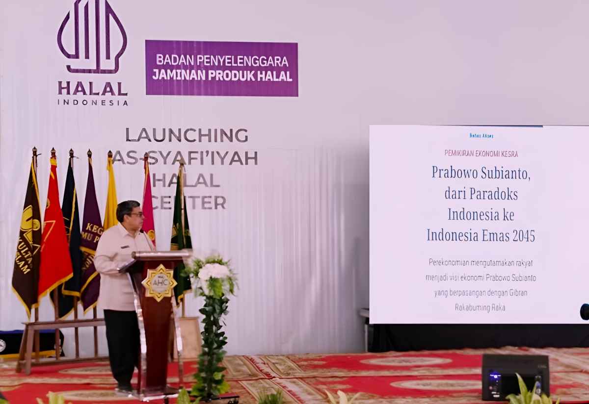 Kepala BPJPH: Tertib Halal Dorong Pencapaian Target Pertumbuhan Ekonomi 8% Kepala BPJPH: Tertib Halal Dorong Pencapaian Target Pertumbuhan Ekonomi 8%