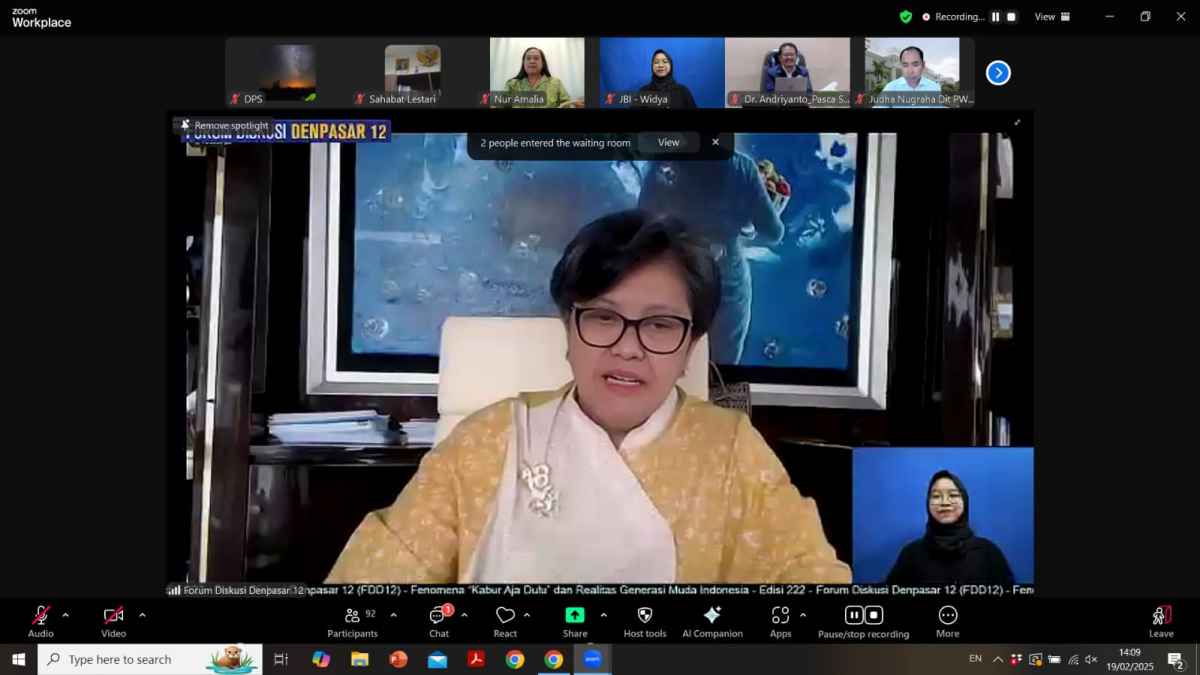 Lestari Moerdijat: Sikapi Fenomena Kabur Aja Dulu sebagai Otokritik untuk Kebijakan yang Lebih Baik di Masa Depan Lestari Moerdijat: Sikapi Fenomena Kabur Aja Dulu sebagai Otokritik untuk Kebijakan yang Lebih Baik di Masa Depan