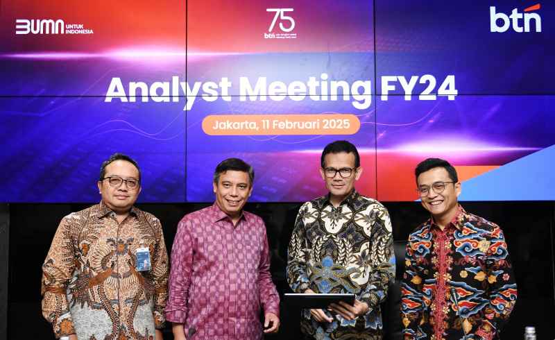 BTN Optimistis Aset Tahun 2025 Tembus Rp500 Triliun BTN Optimistis Aset Tahun 2025 Tembus Rp500 Triliun