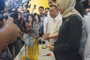 Dasco Sidak MinyaKita di Pasar Kramat Jati Jaktim