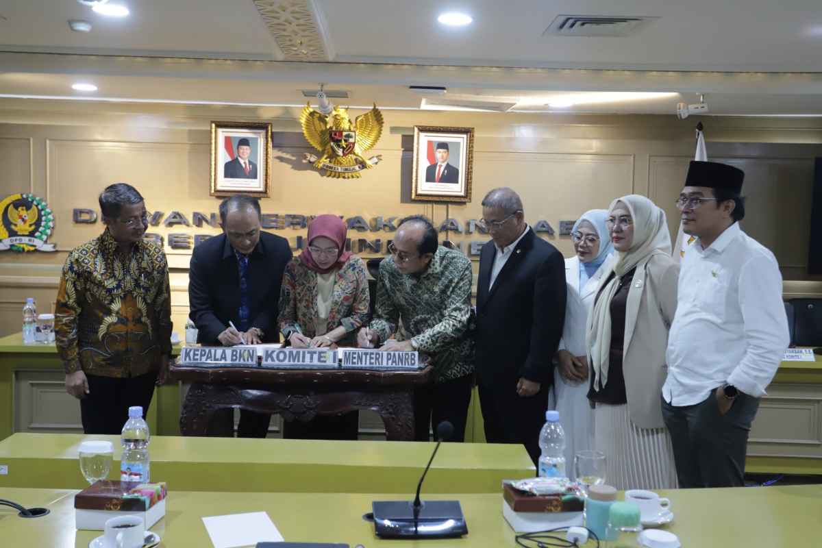 Komite I DPD RI Dorong Percepatan Pengangkatan CASN 2024 