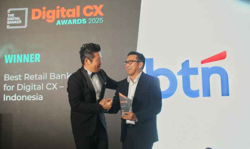BTN Raih Penghargaan Best Retail Bank for Digital CX - Indonesia 2025 BTN Raih Penghargaan Best Retail Bank for Digital CX - Indonesia 2025