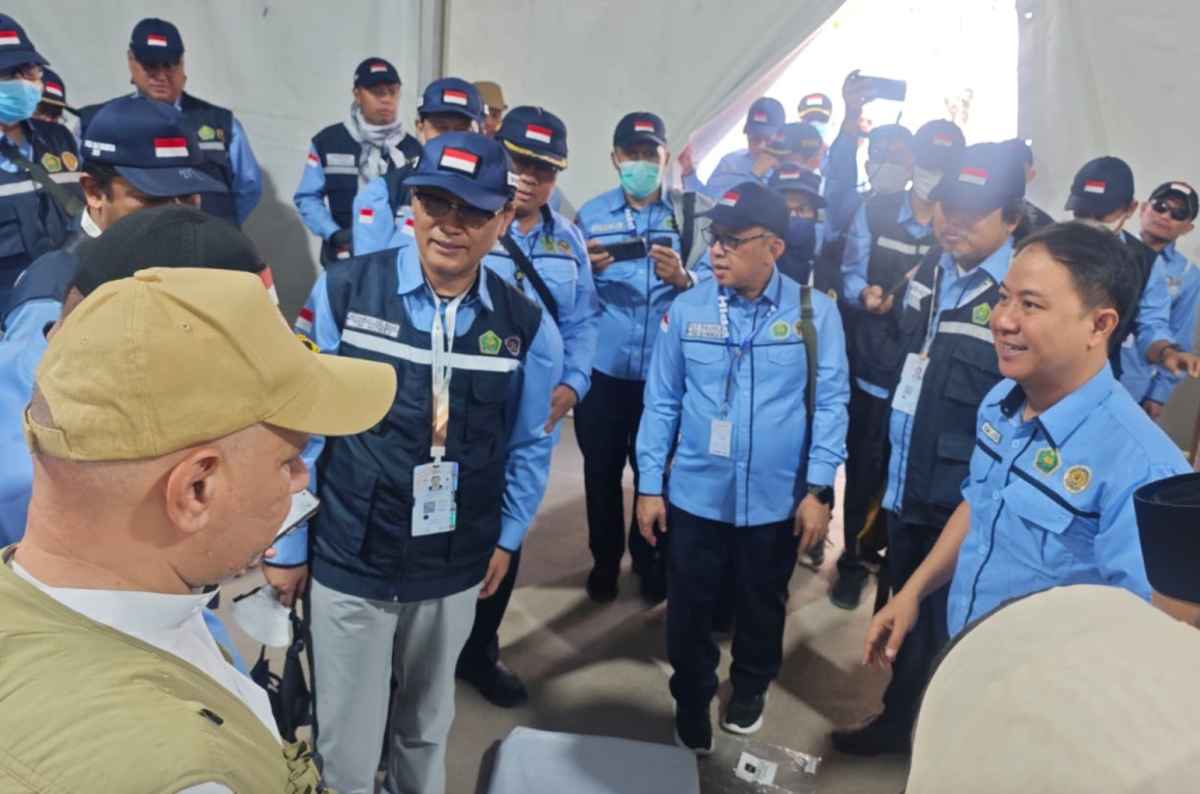 Optimalisasi Layanan, BPJPH Monitoring Dapur dan Fasilitas Jemaah Haji di Armuzna Optimalisasi Layanan, BPJPH Monitoring Dapur dan Fasilitas Jemaah Haji di Armuzna