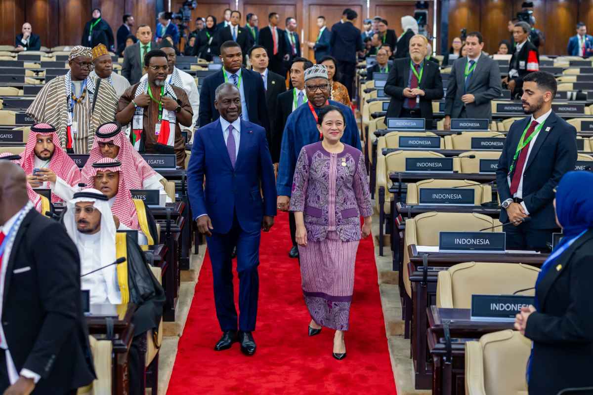 Jadi Presiden Uni Parlemen Negara OKI, Puan Pimpin Sidang Pembukaan Konferensi PUIC ke-19