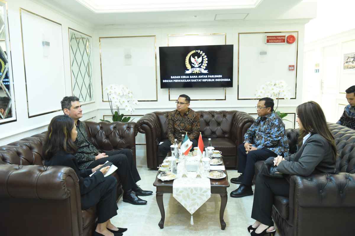 DPR dan Meksiko Bahas Penguatan Kerjasama Bilateral Lewat Forum Antar-Parlemen DPR dan Meksiko Bahas Penguatan Kerjasama Bilateral Lewat Forum Antar-Parlemen