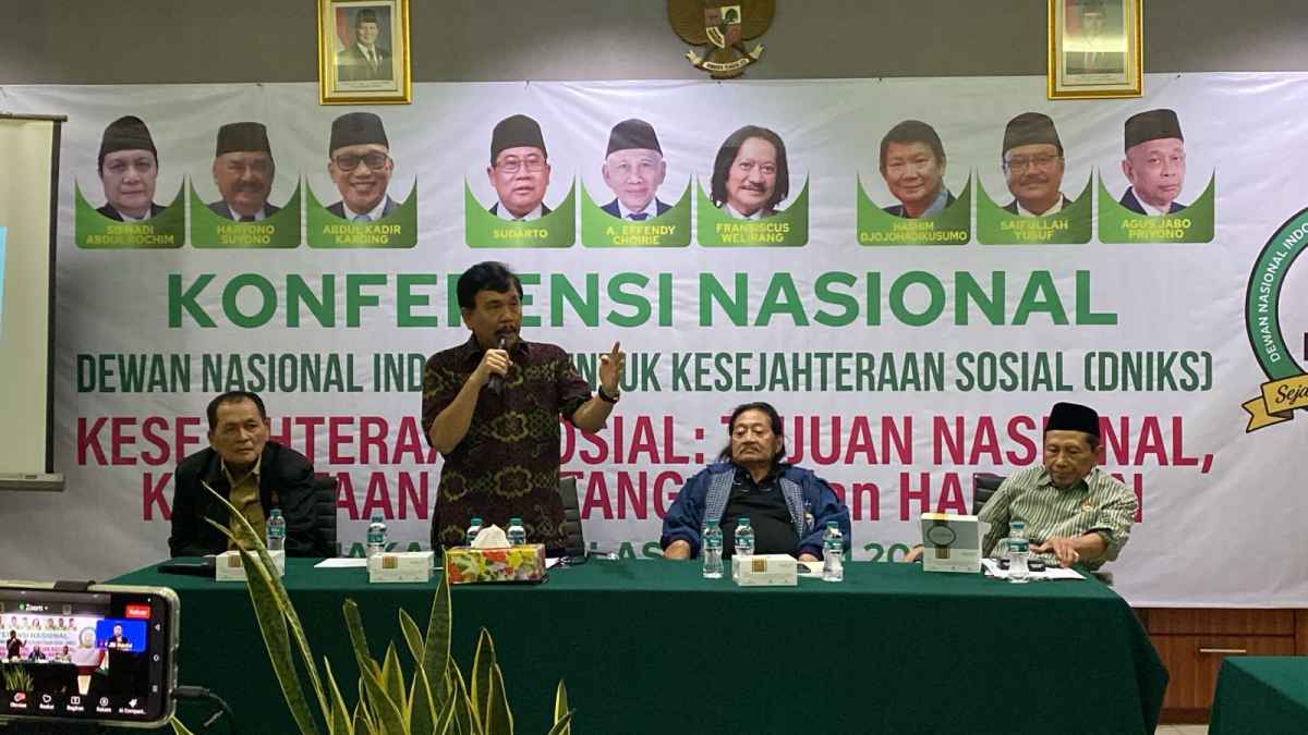 Dari Konferensi Nasional, Pengamat: DNIKS Harus Terlibat Awasi Dana Kesejahteraan Sosial Rp1000 Triliun Dari Konferensi Nasional, Pengamat: DNIKS Harus Terlibat Awasi Dana Kesejahteraan Sosial Rp1000 Triliun