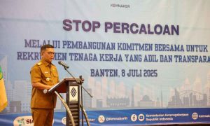 Gubernur Banten Akui Percaloan Tenaga Kerja dan Premanisme Masih Tinggi