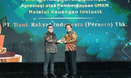 Konsisten Layani Keuangan Inklusif, BRI Sabet Anugerah Ekonomi Hijau atas Pemberdayaan UMKM