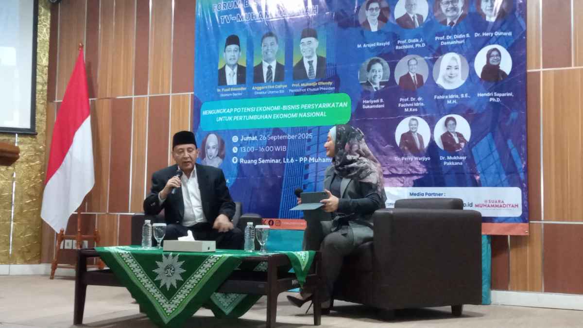 Forum Bisnis Executive Televisi Muhammadiyah 2025, Mendorong Muhammadiyah Berperan Lebih Besar dalam Bidang Ekonomi