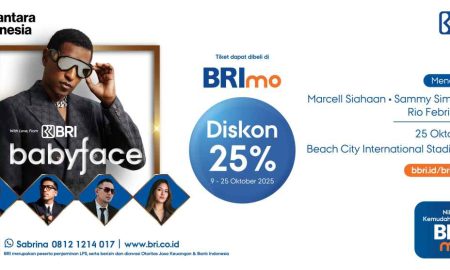 BRImo Beri Diskon, BRI Hadirkan Pengalaman Musik Kelas Dunia Melalui Konser Babyface 