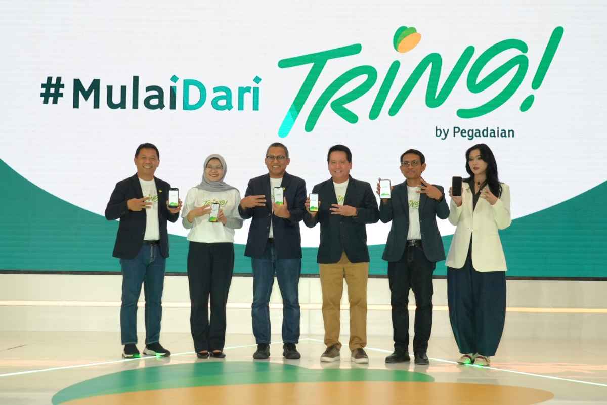 Lewat TRING! by Pegadaian, BRI Group Hadirkan Super App Emas Digital